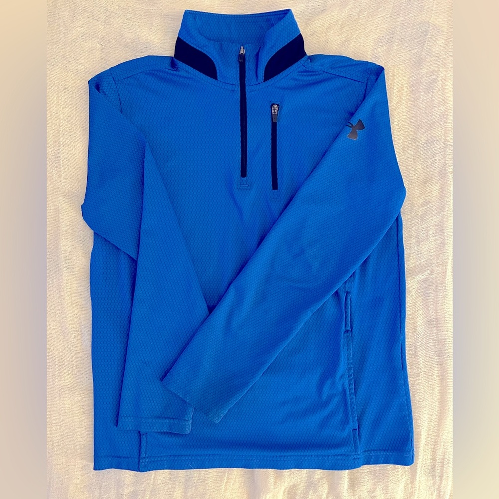 Under Armour Boys’ Pullover, 1/4 zip, Size M (10)